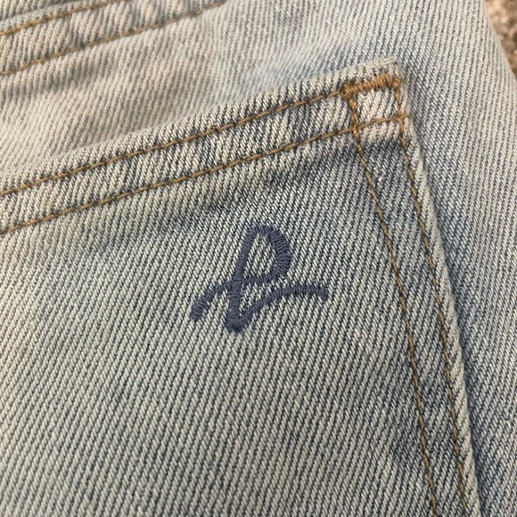 DL1961 Distressed Georgia Denim Skirt Supreme Size XS Jean Mini - Picture 7 of 9